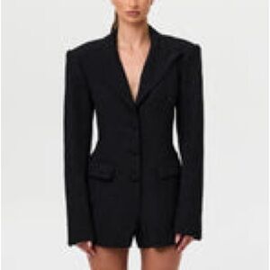 Naked Wardrobe Classic Black Blazer